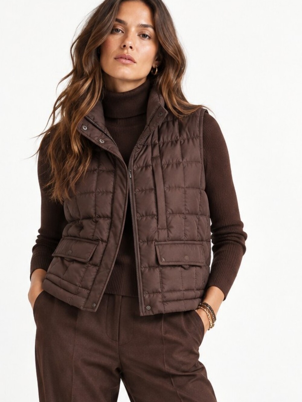 Kenneth Cole Down Filled quilted vest